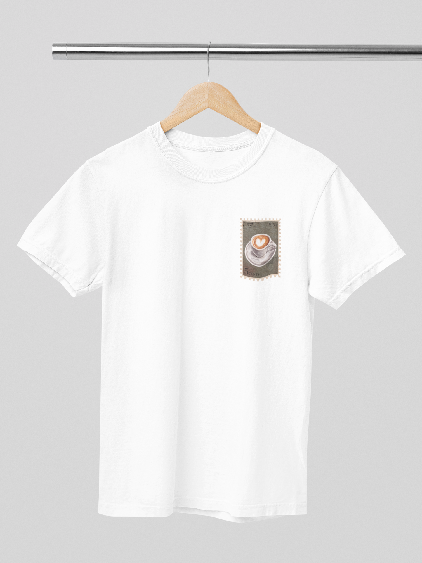 Bio - Oversized Shirt "Coffee stamp"