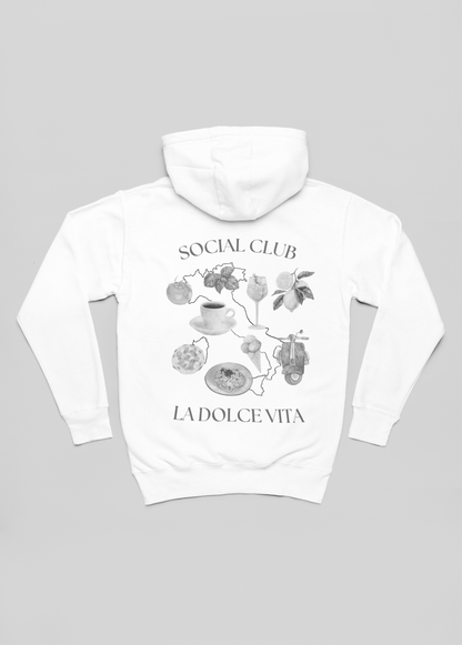 Premium Hoodie "Social Club La Dolce Vita"