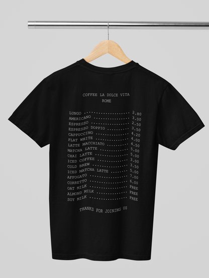 Premium Oversized Shirt "The Menu"